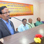 Honorable Vice-Chancellor of Tamil University addressing Department of Translation - Conference (22.02.2019) and its Event Photos